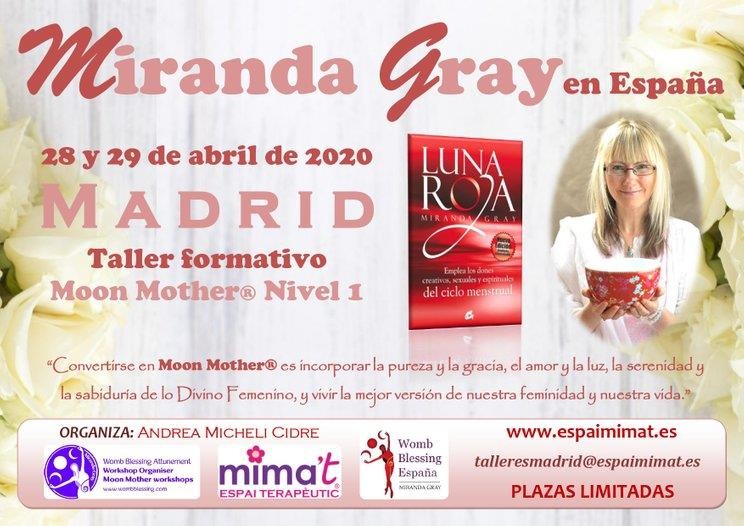 Formación como Moon Mother® de nivel 1 por Miranda Gray
