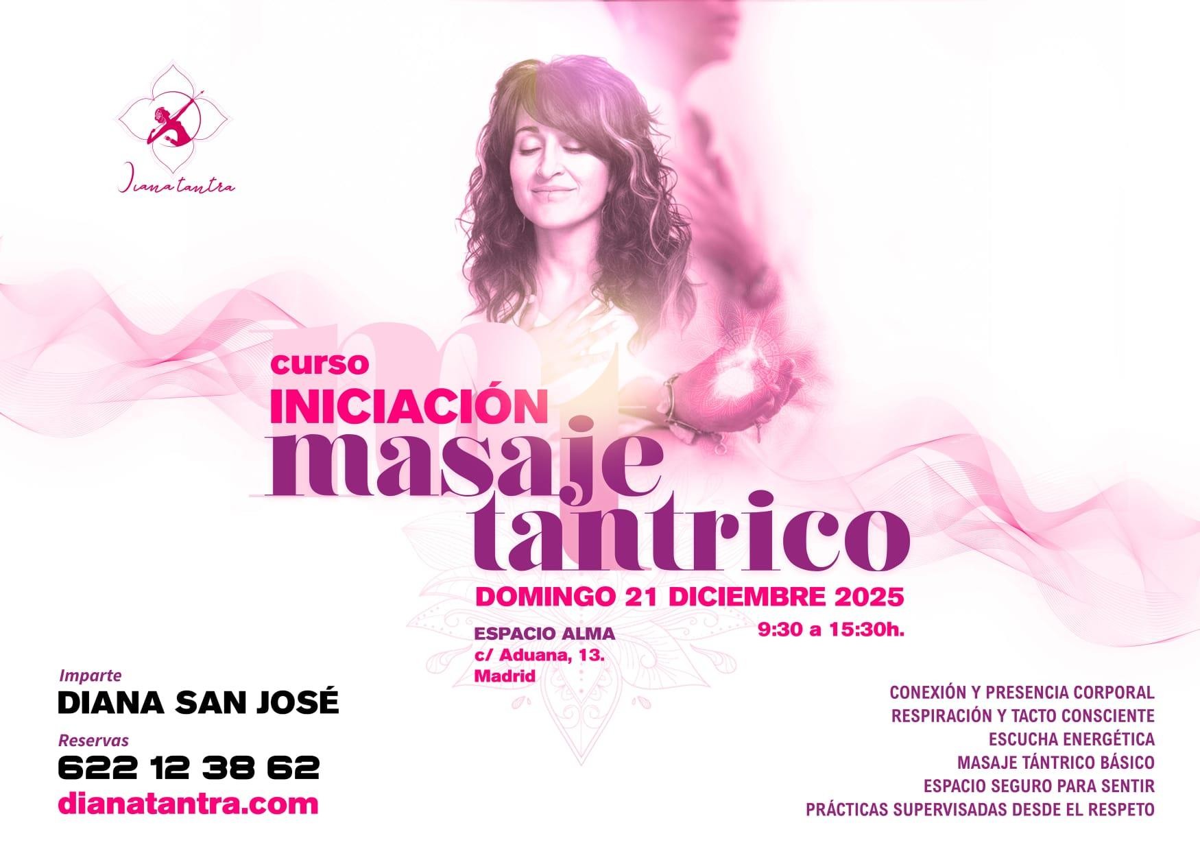 Iniciación al Masaje Tántrico | Madrid