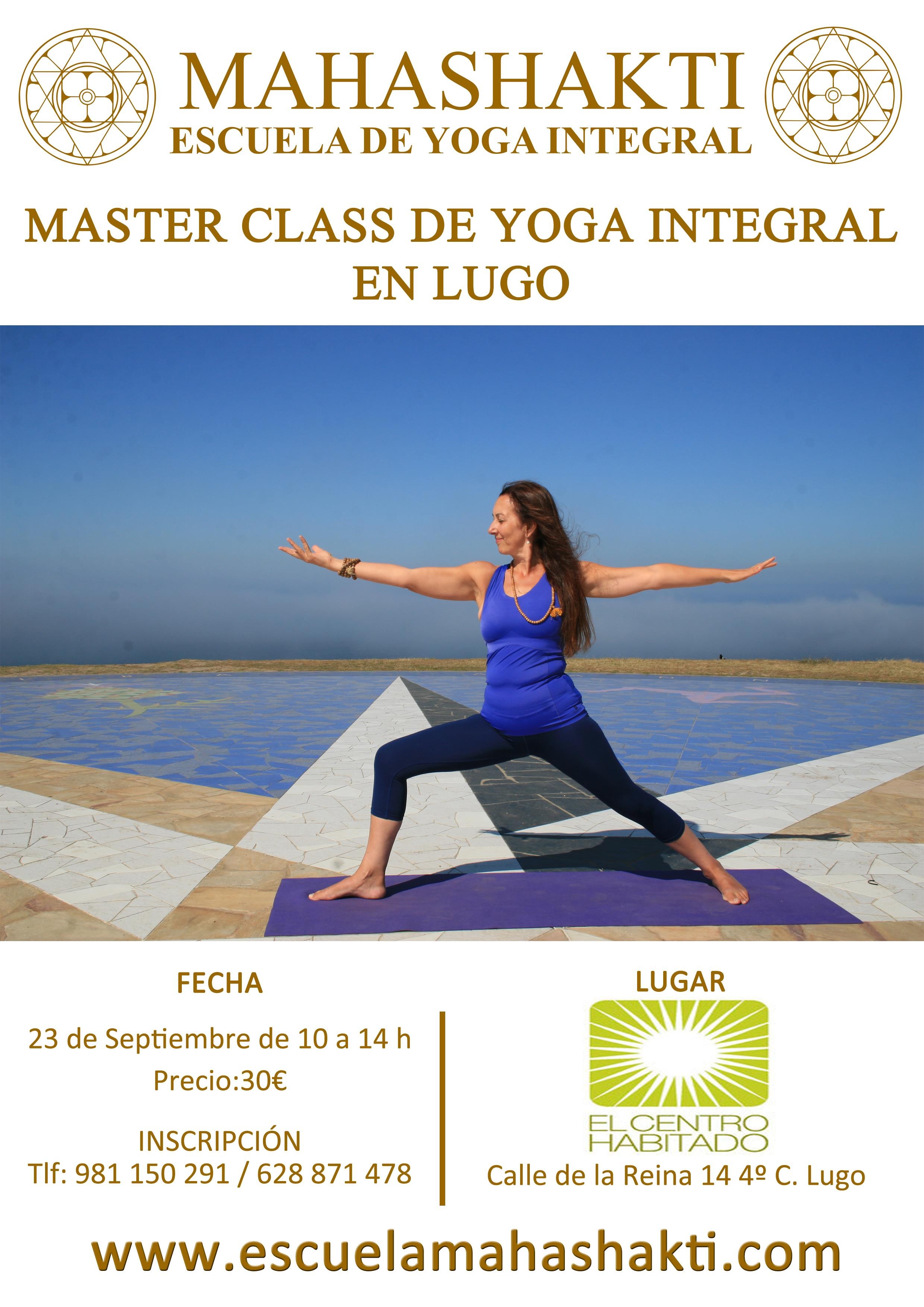 Master Class de Yoga Integral en Lugo