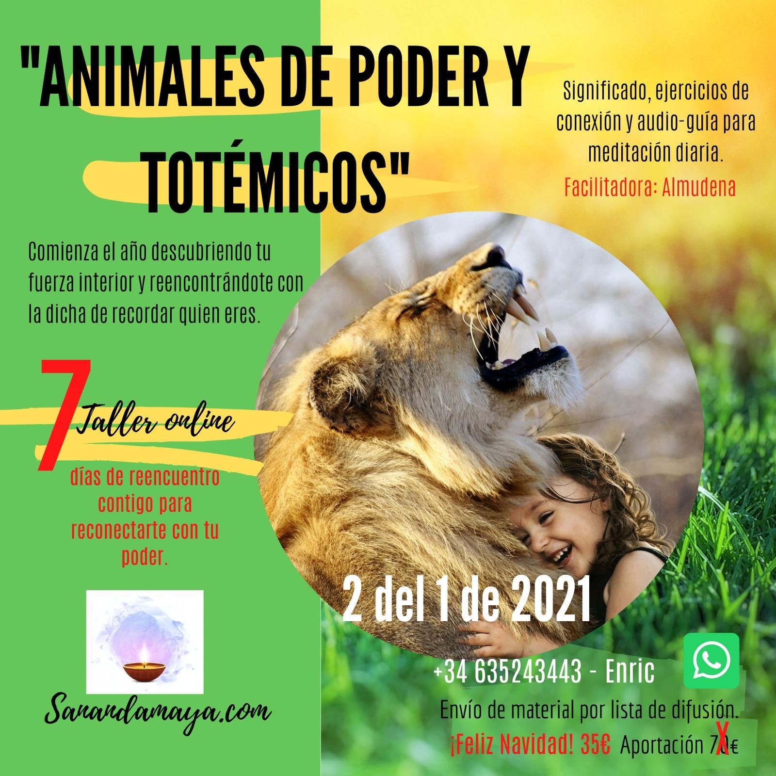 7 DIAS - ANIMALES DE PODER Y TOTEMICOS