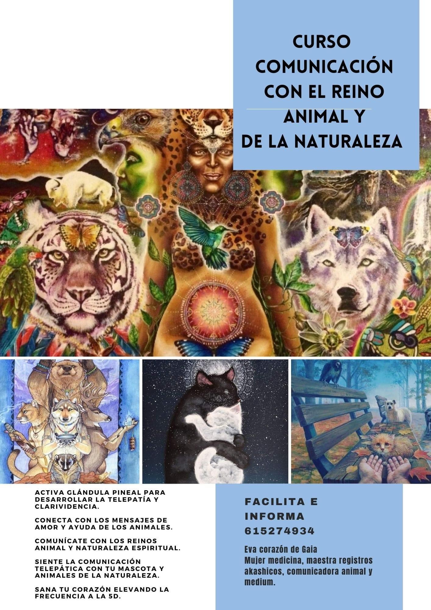 CURSO COMUNICACION CON EL REINO ANIMAL Y LA NATURALEZA ESPIRITUAL