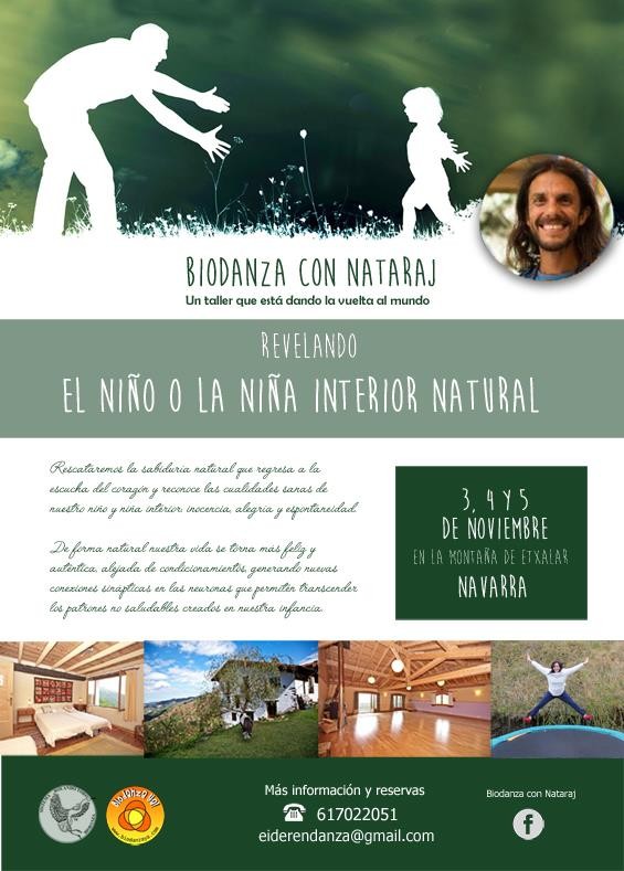 Taller Biodanza "Revelando el niño o la niña interior natural"