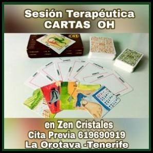 Sesión Terapéutica Cartas OH