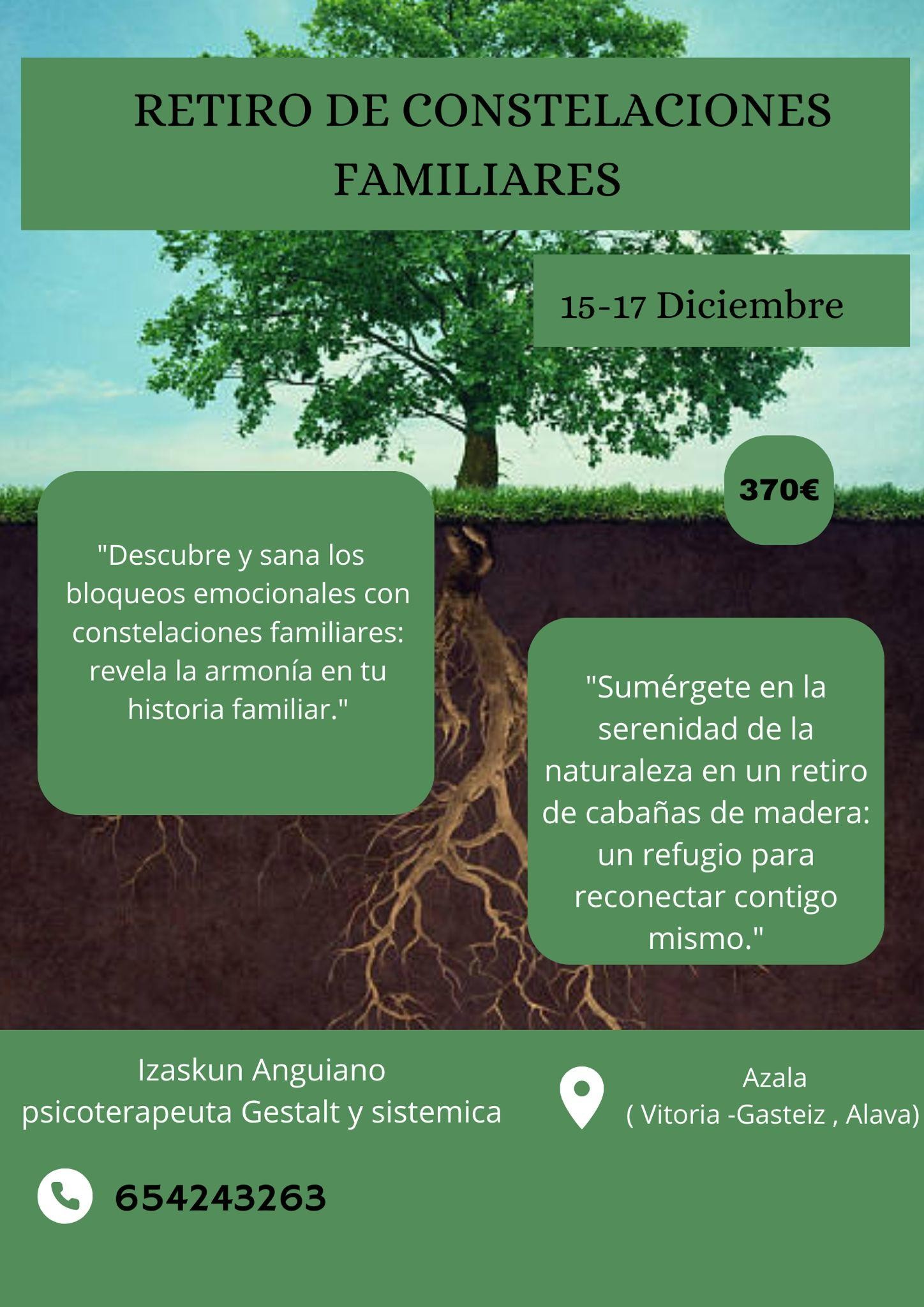 RETIRO DE CONSTELACIONES FAMILIARES AZALA ( País Vasco)