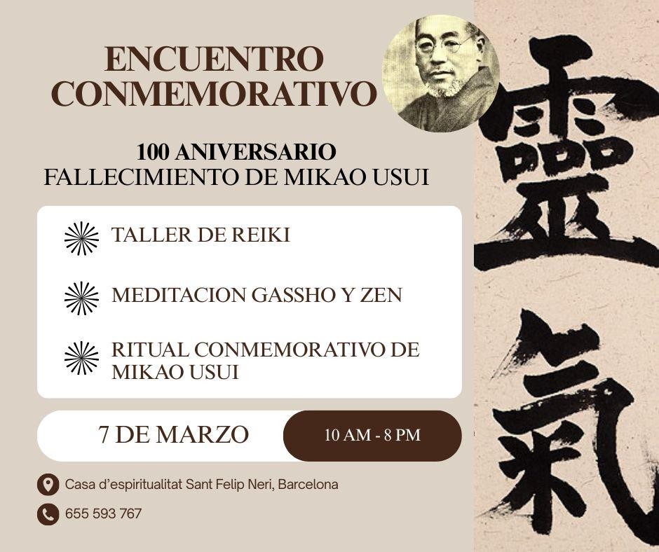 ENCUENTRO Y CEREMONIA CONMEMORATIVA MIKAO USUI