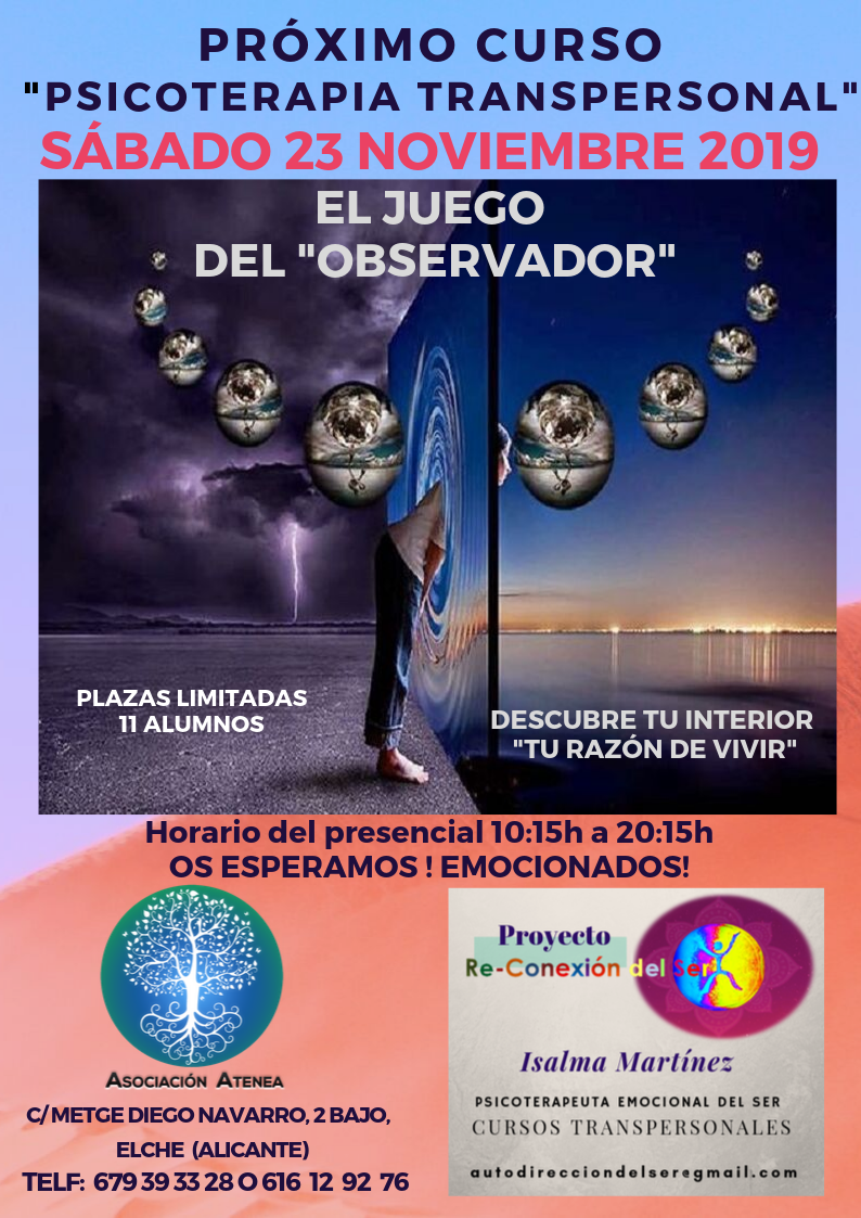 Curso Transpersonal  "El Juego del observador"
