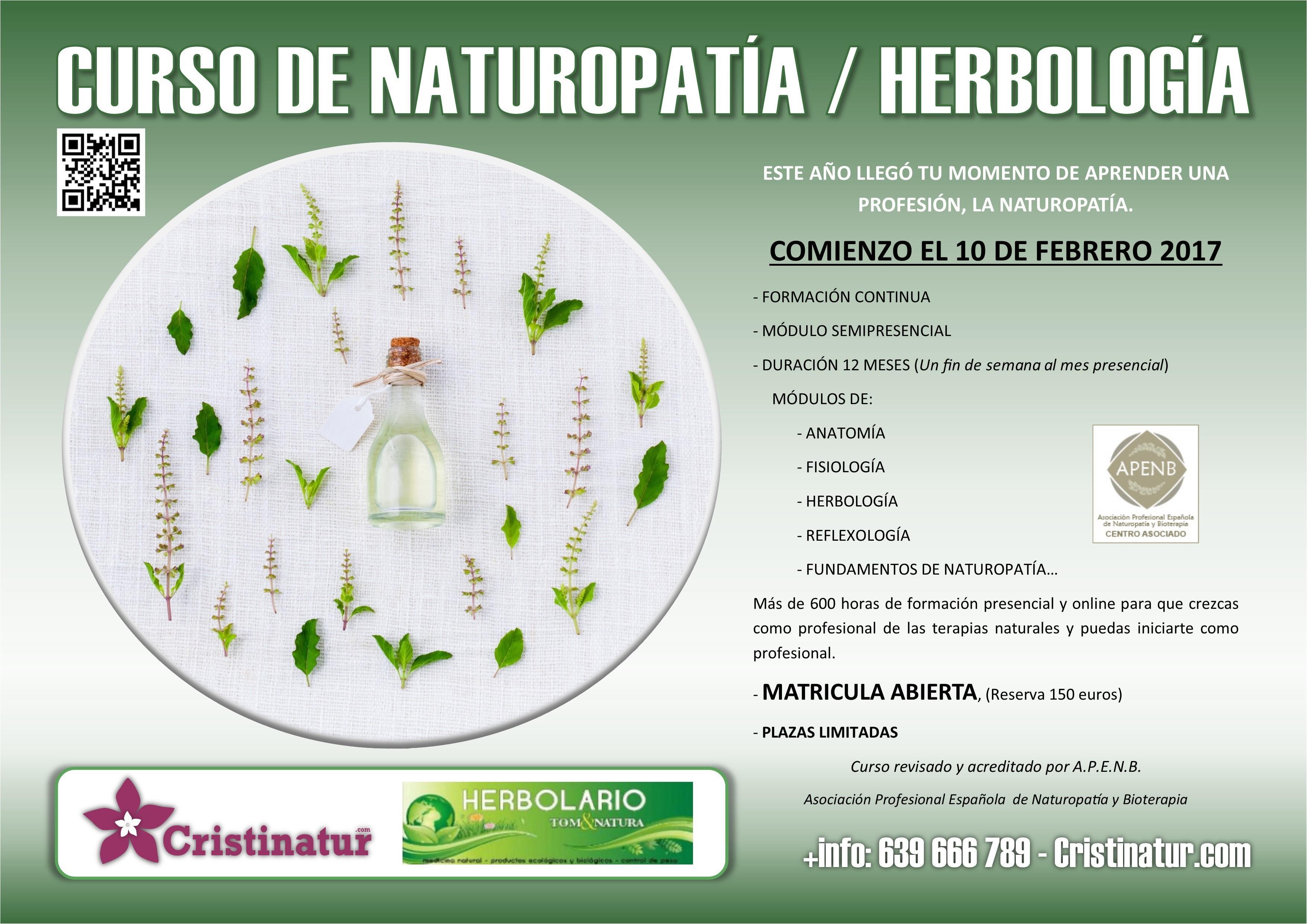 Naturopatía Herbología