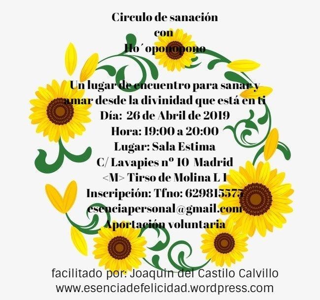 Circulo de sanación de Ho'oponopono