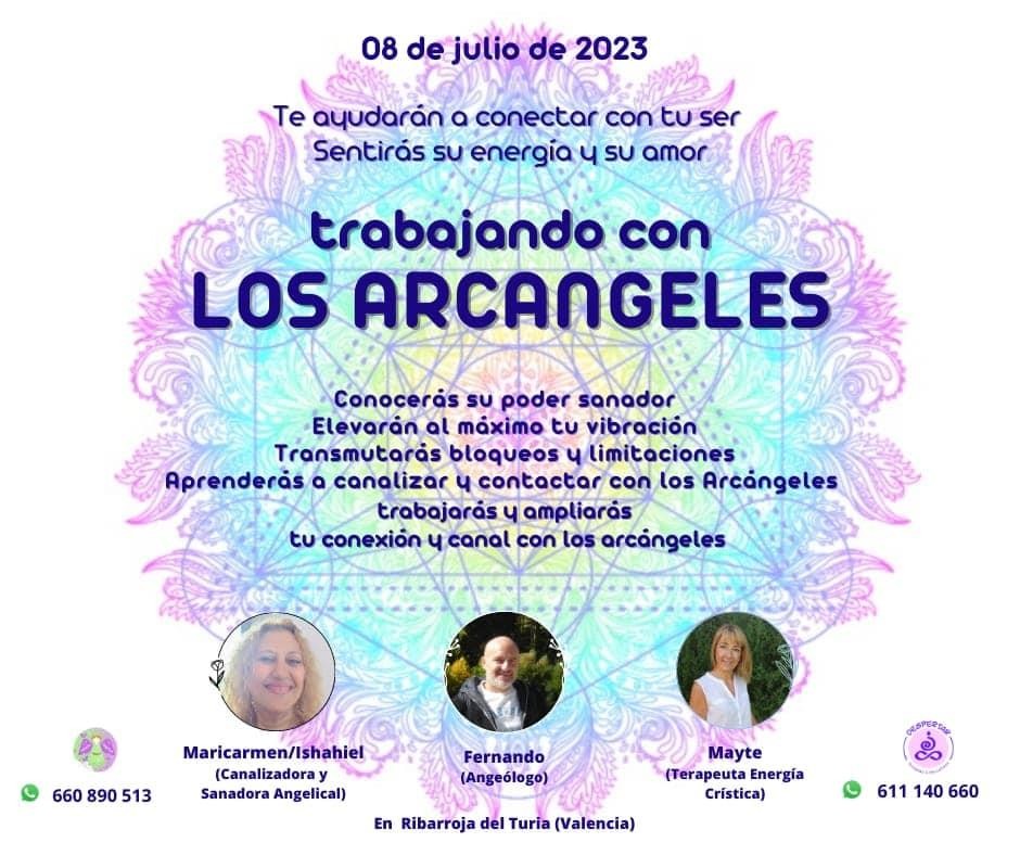 TRABAJANDO CON LOS ARCÁNGELES