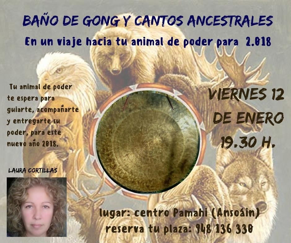 baño de gong y cantos ancestrales