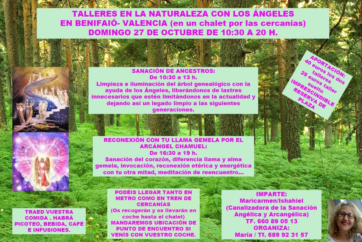 TALLERES DE ÁNGELES EN LA NATURALEZA
