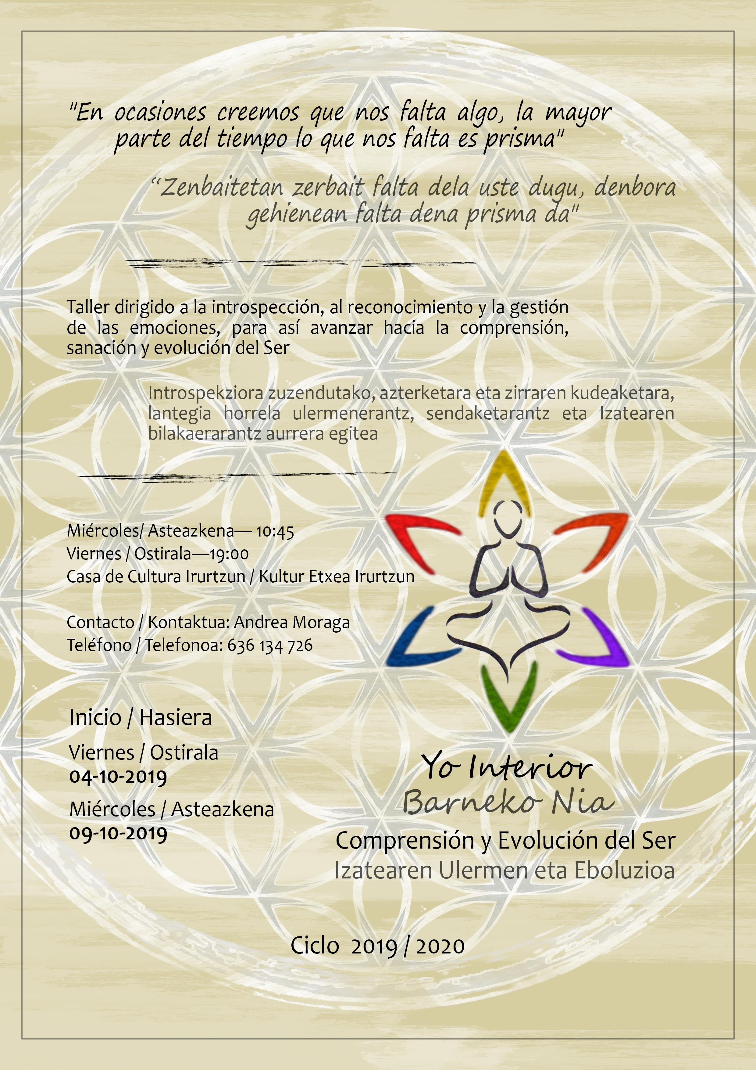 "Yo Interior" Comprensión y Evolución del Ser
