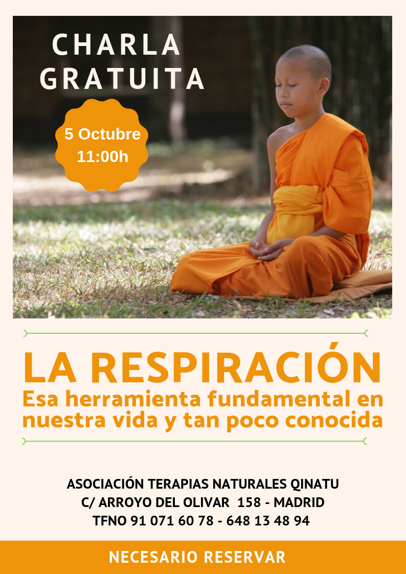 Charla Gratuita de REspiración