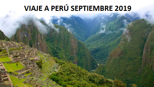 VIAJE A PERÚ