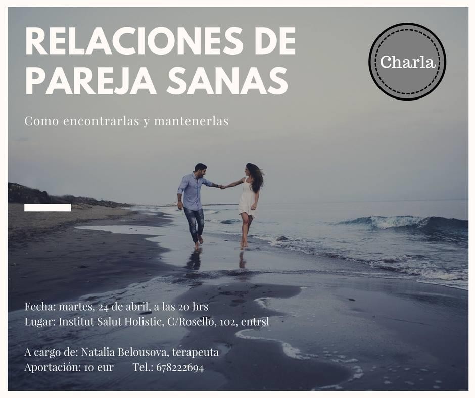 CHARLA RELACIONES DE PAREJA SANAS