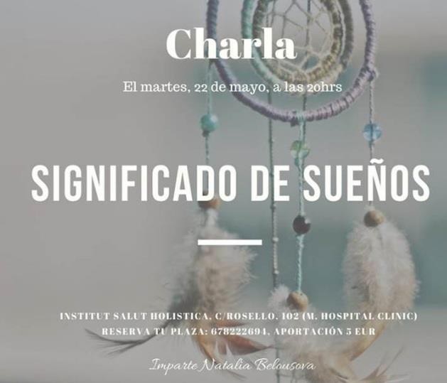 MINI-TALLER DE TRABAJO TERAPÉUTICO CON SUEÑOS