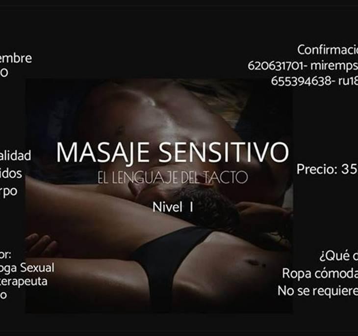 TALLER: MASAJE SENSITIVO