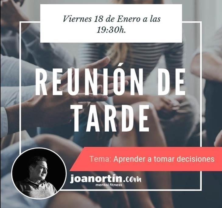 REUNIÓN DE TARDE