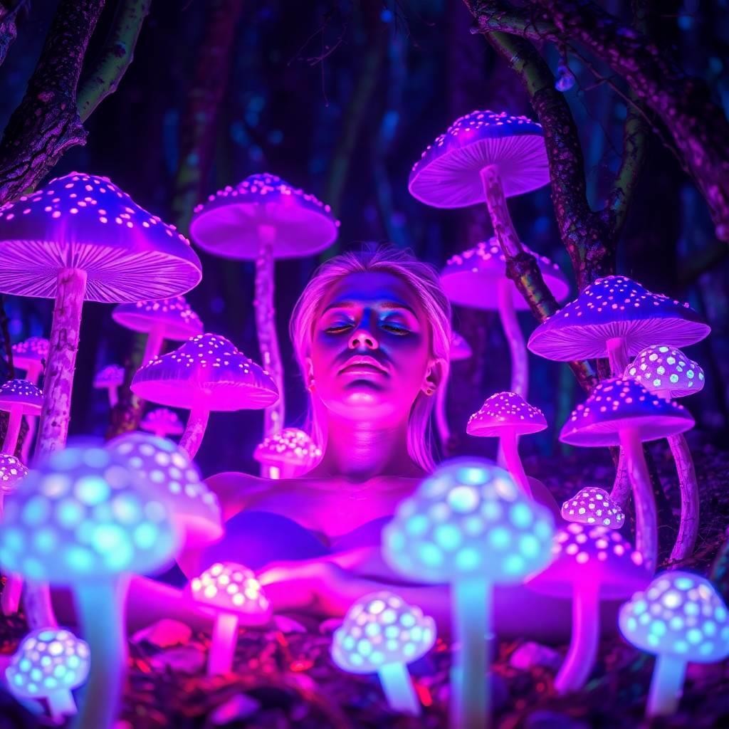 Sintonización Cuántica de Psilocibina + Viaje Chamánico