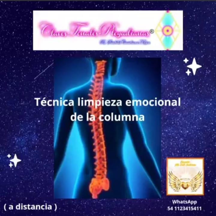 Limpieza emocional de la columna ctp