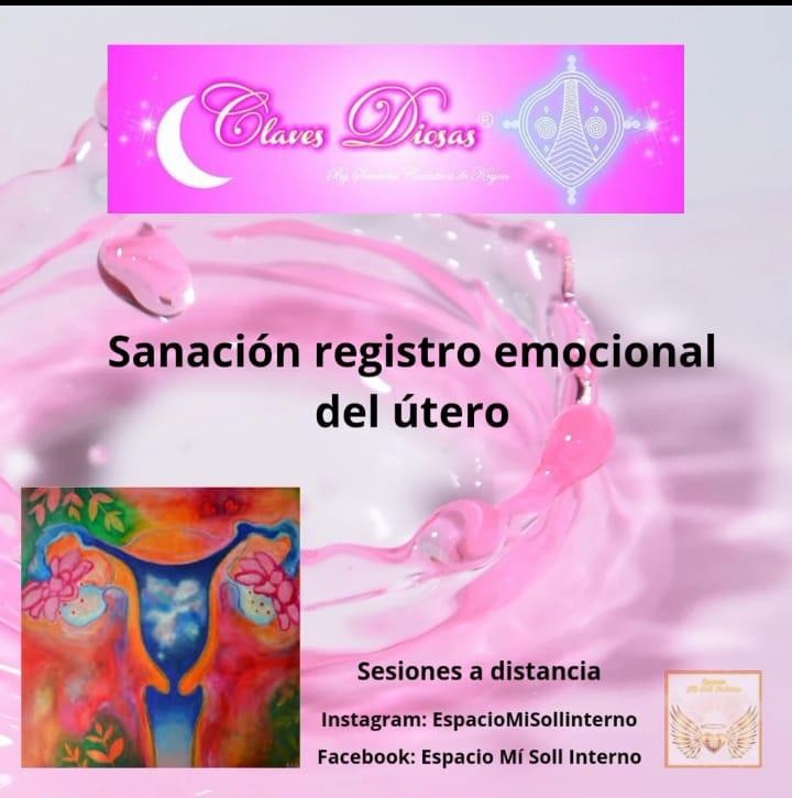 Sanación registro emocional del útero ( claves diosas)