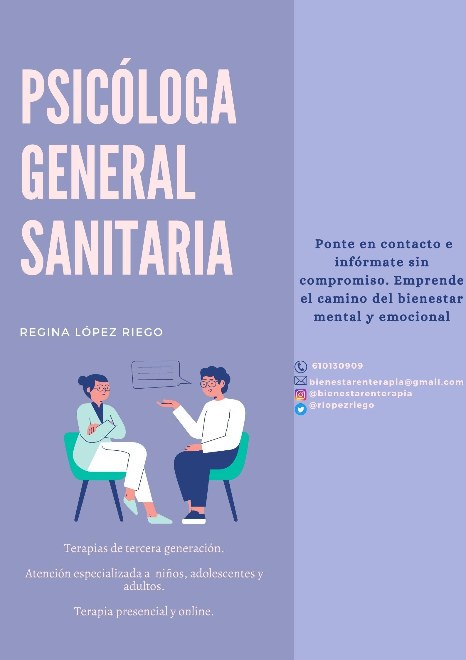 Psicóloga General Sanitaria