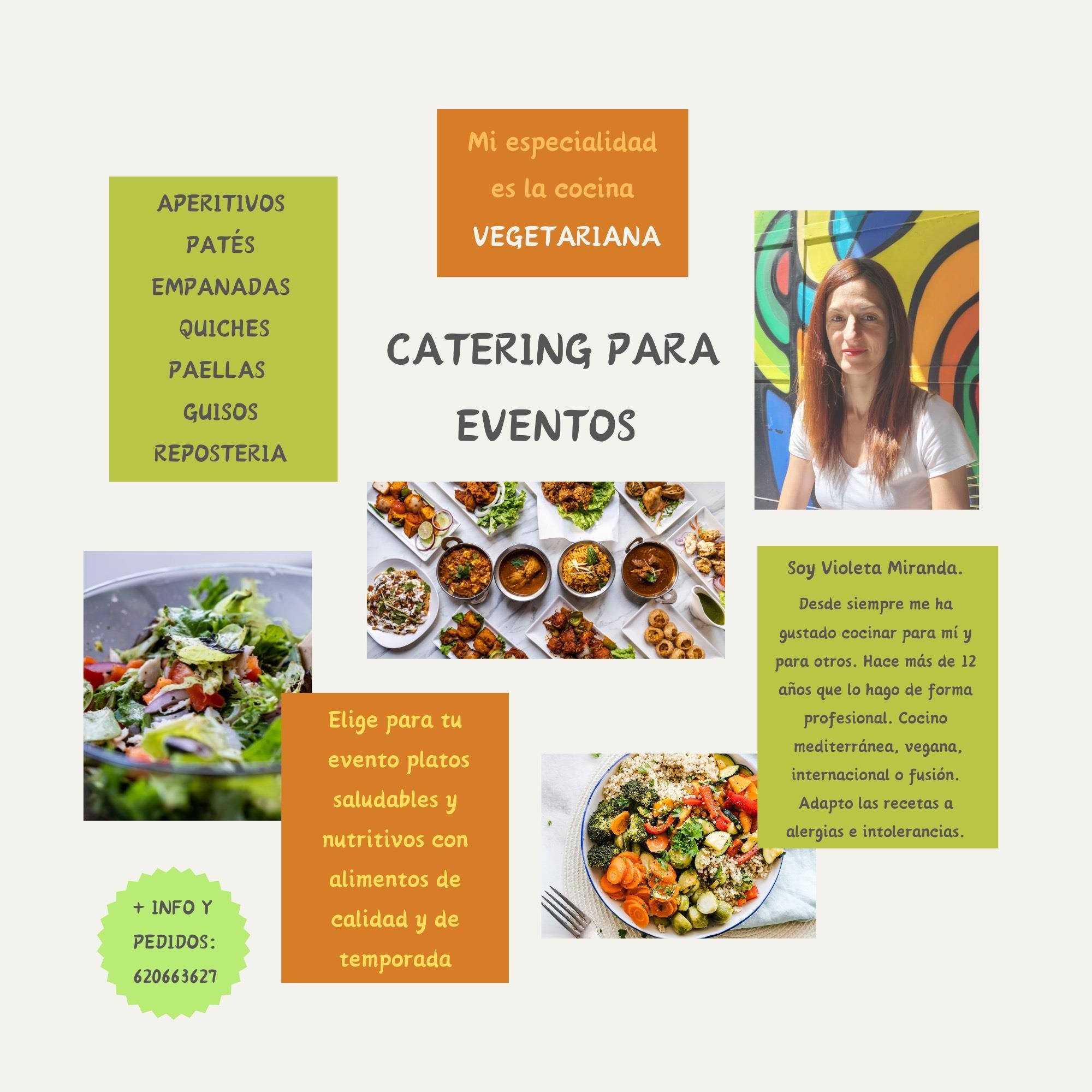 CATERING PARA EVENTOS O RETIROS