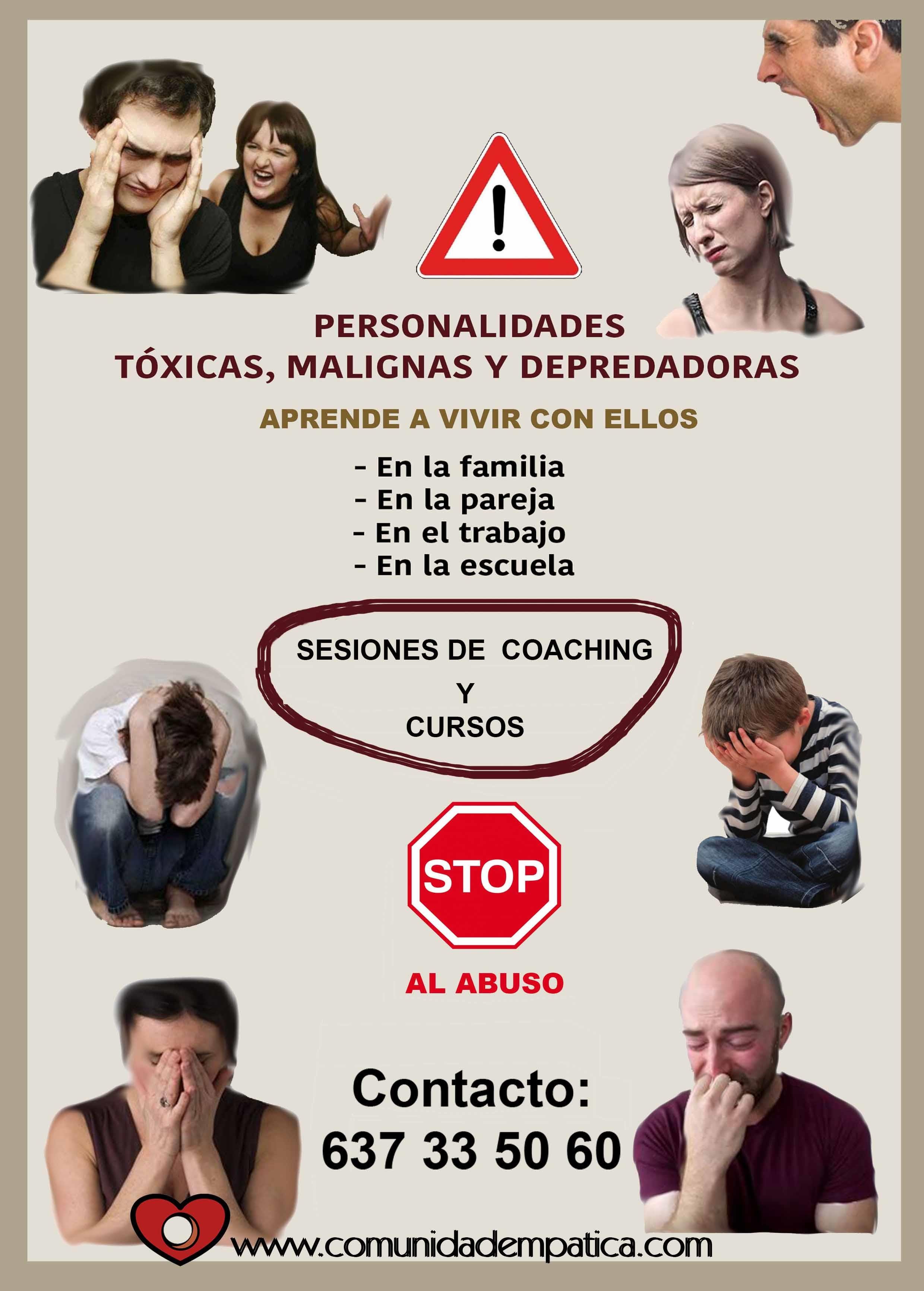 Coaching y cursos: convivir con gente tóxica o depredadora