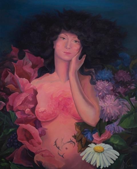 Masaje de pechos para la mujer