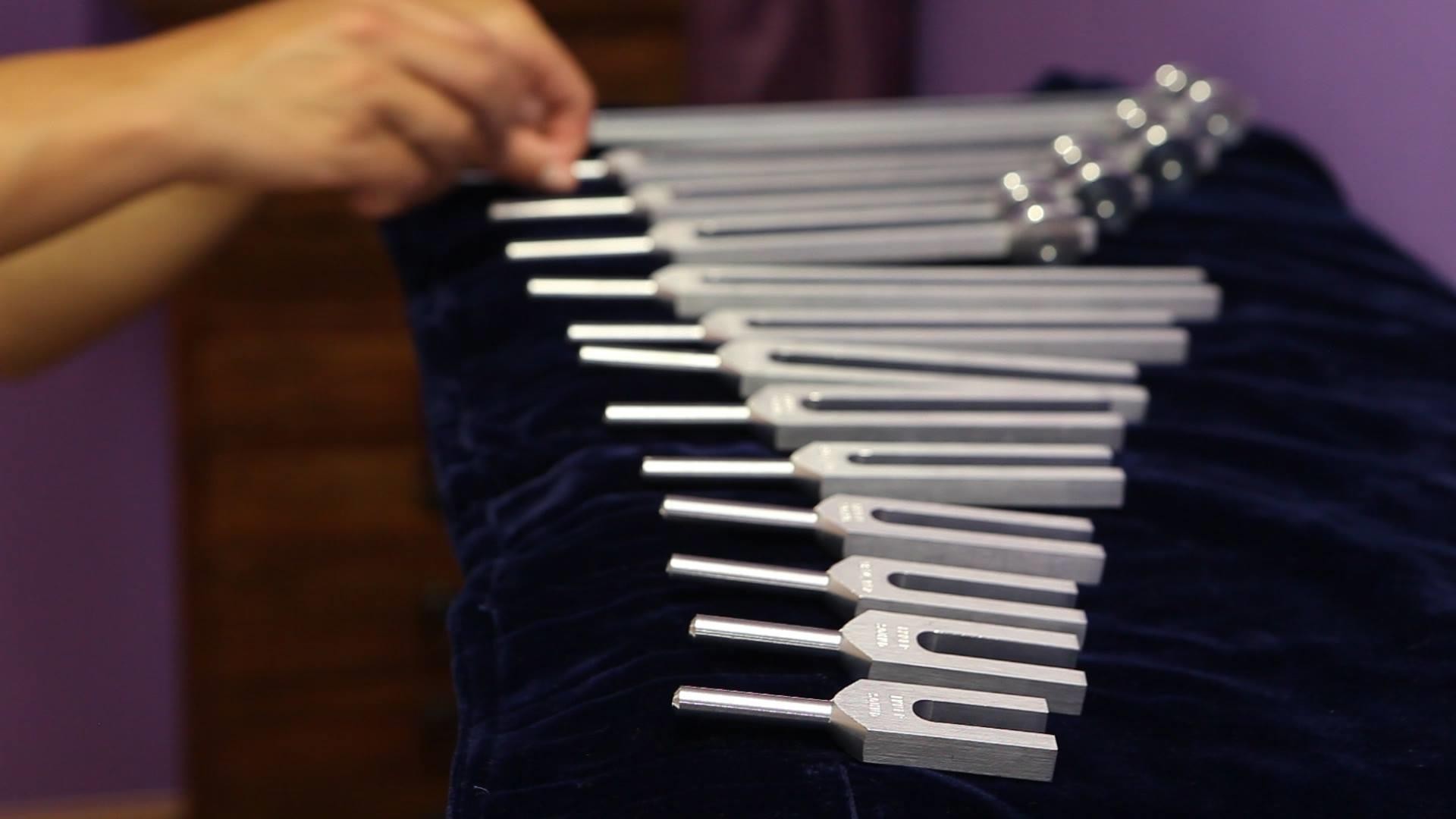 Terapia de Sonido con Diapasones