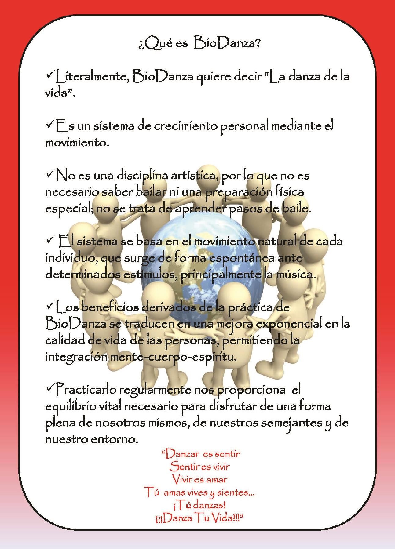 DISFRUTANDO BIODANZA